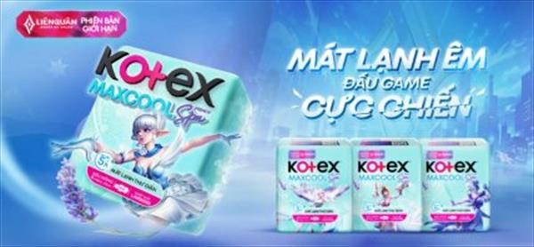 Liên Quân: LẦN ĐẦU TIÊN KOTEX HỢP TÁC VỚI LIÊN QUÂN MOBILE, TÀI TRỢ ĐỘC QUYỀN GIẢI ĐẤU ĐẠI CHIẾN MAXCOOL