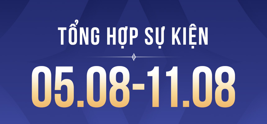 Liên Quân Mobile: Tổng Hợp Sự Kiện Cửa Hàng (5/8-11/8) Liên Quân Mobile: Tổng Hợp Sự Kiện Cửa Hàng (5/8-11/8)