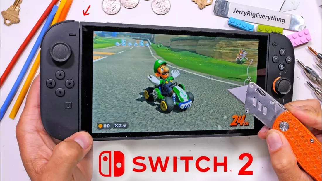 Nintendo Switch 2 sống sót sau hơn 50 cú đập búa trong bài kiểm tra độ bền khắc nghiệt Nintendo Switch 2 sống sót sau hơn 50 cú đập búa trong bài kiểm tra độ bền khắc nghiệt
