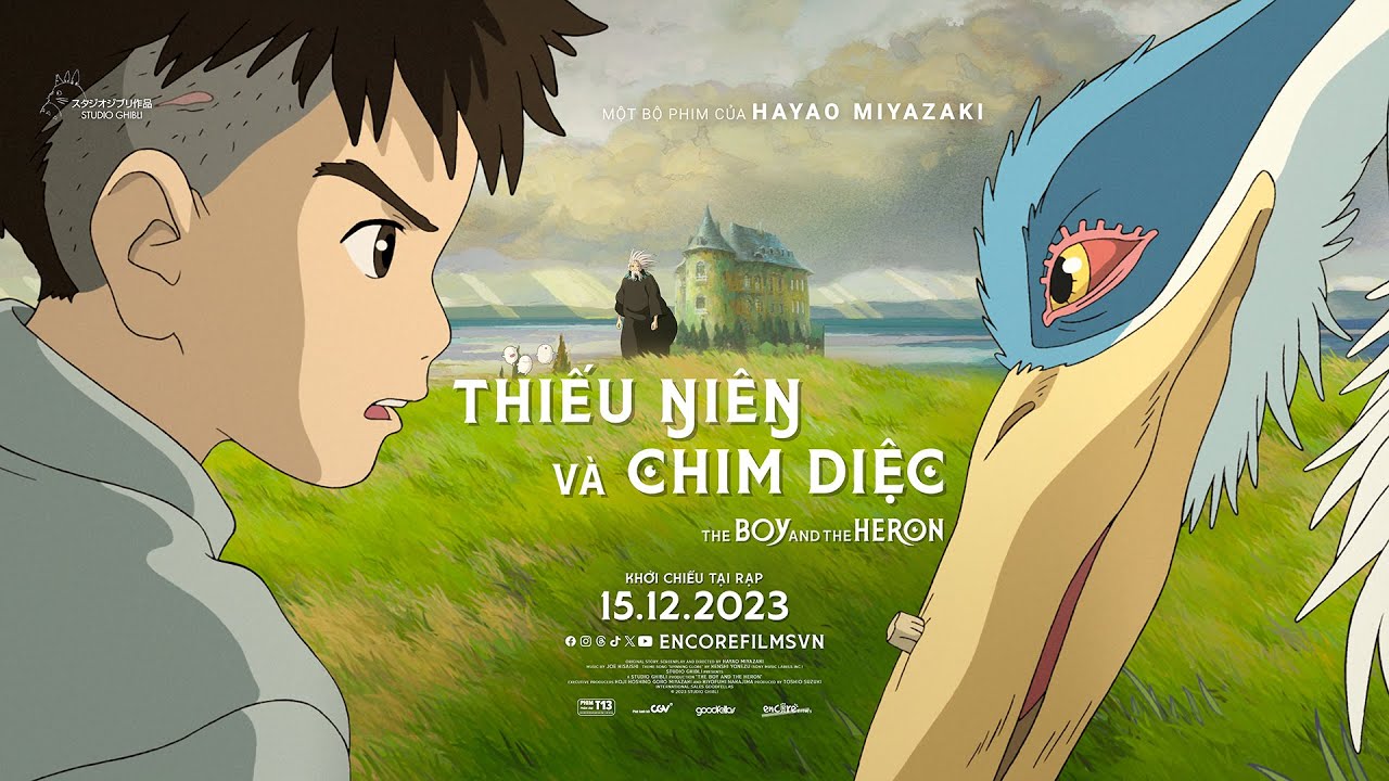 Thiếu Niên Và Chim Diệc của Ghibli là phim có kinh phí cao nhất ngành điện ảnh Nhật Bản Thiếu Niên Và Chim Diệc của Ghibli là phim có kinh phí cao nhất ngành điện ảnh Nhật Bản